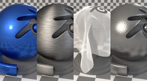 Cycles-Material presets+light setup preview image